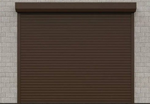 Рольставни для гаража (рулонные ворота) Алютех Trend с алюминиевым профилем PD/77 с доставкой в Абинске 