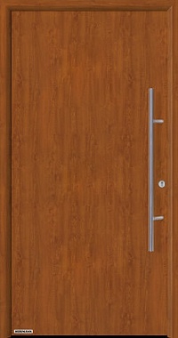 Заказать входные двери Hormann Thermo 65, Мотив 010 с декором поверхности под древесину в Абинске