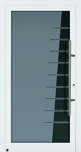 Стеклянные входные двери TopComfort Hormann - Мотив 100 / MG 117 Абинске